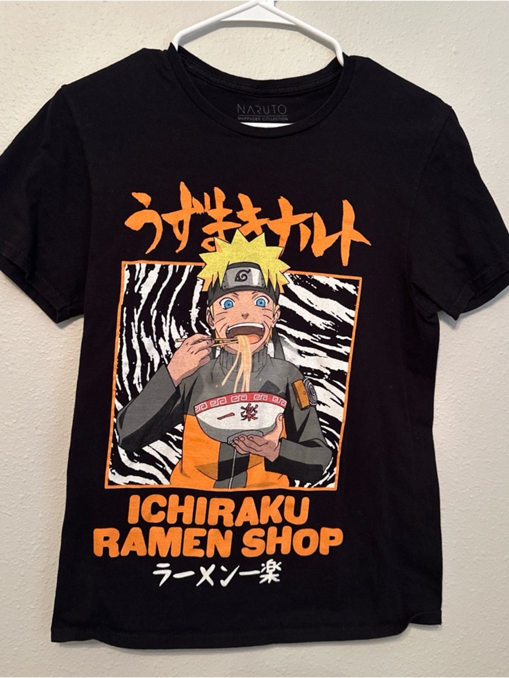 Naruto Ichiraku Ramen Shop Graphic Tee - Black